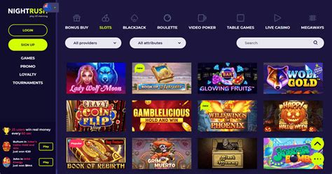 night rush einzahlungsbonus|NightRush Casino Bonus codes .